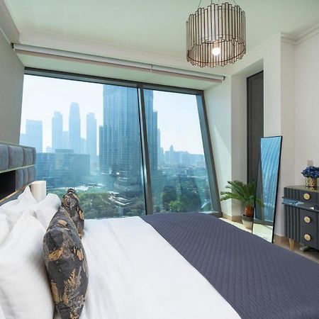 Prestige Living 1Br With Full Burj Khalifa View By Auberge Dubái Exterior foto