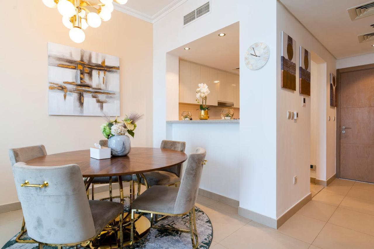 Prestige Living 1Br With Full Burj Khalifa View By Auberge Dubái Exterior foto