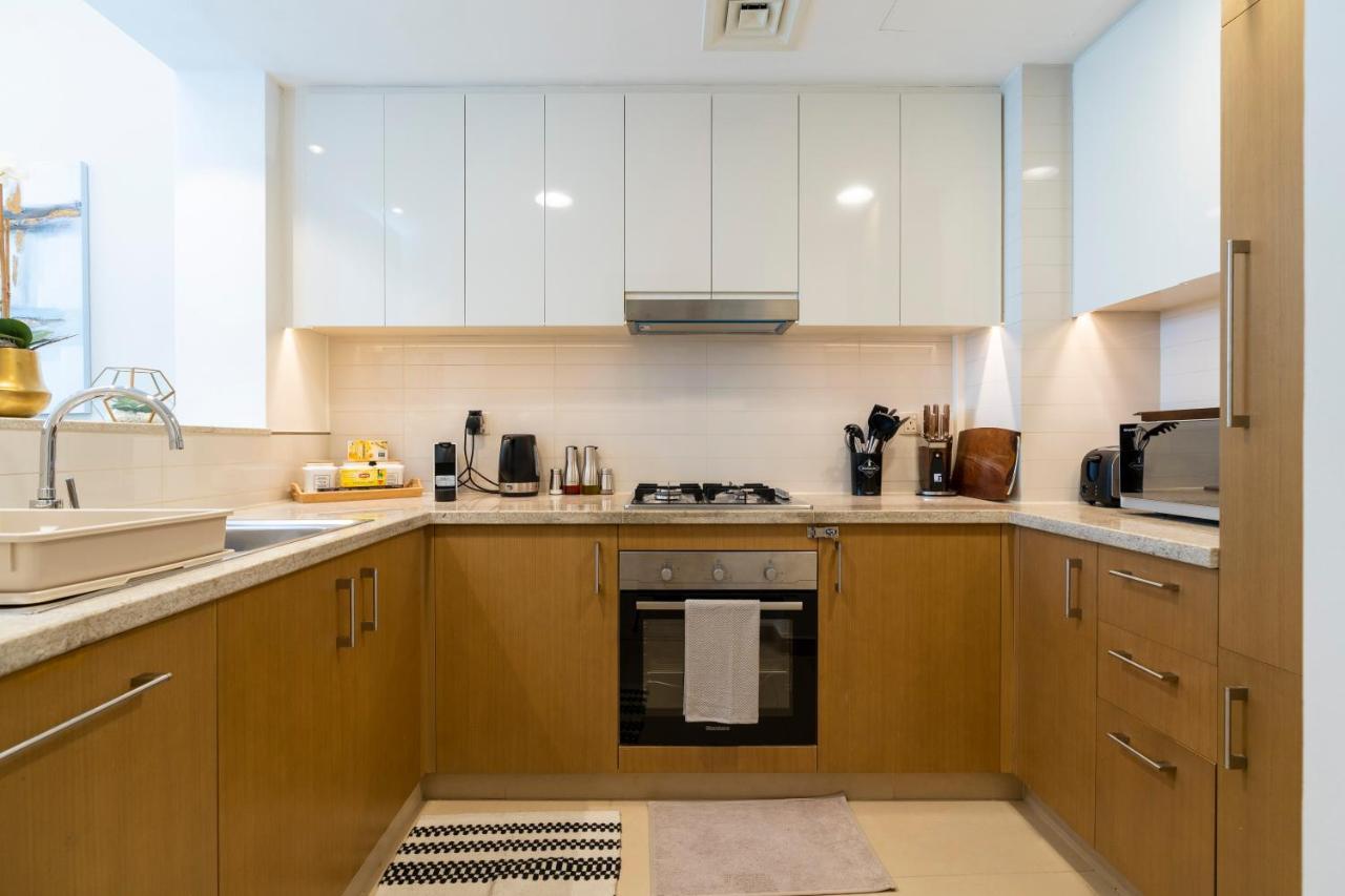 Prestige Living 1Br With Full Burj Khalifa View By Auberge Dubái Exterior foto