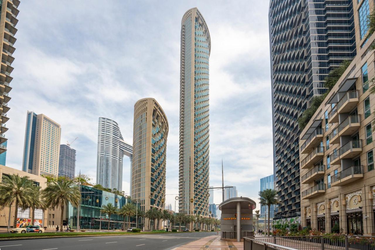 Prestige Living 1Br With Full Burj Khalifa View By Auberge Dubái Exterior foto